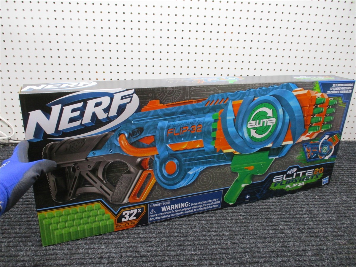 Nerf Elite 2.0 Flipshots Flip-32 Blaster w/ Darts 195166125589