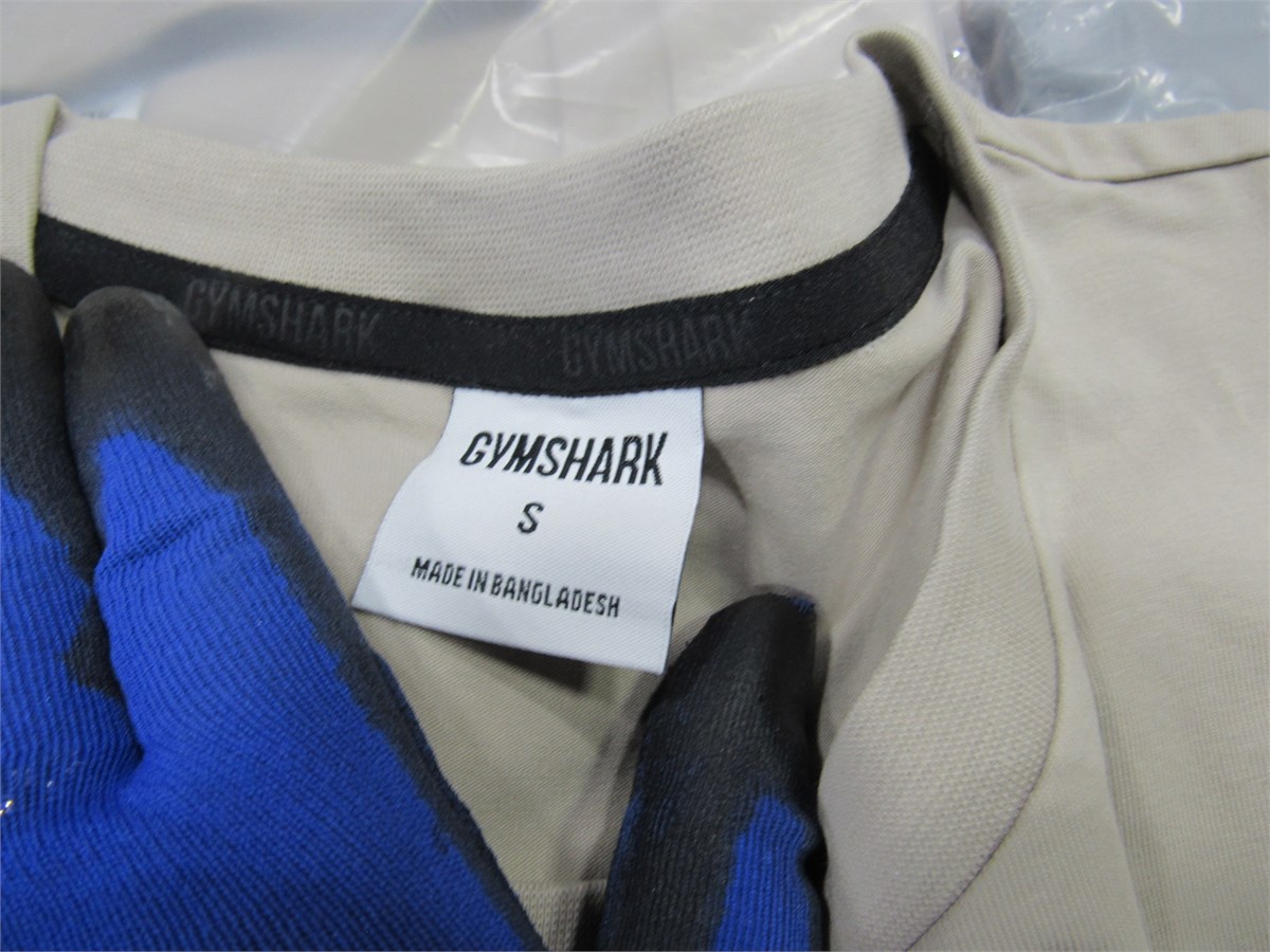 LOT OF 33 GYMSHARK MEN'S SHIRTS  Maxx Liquidation Marketplace