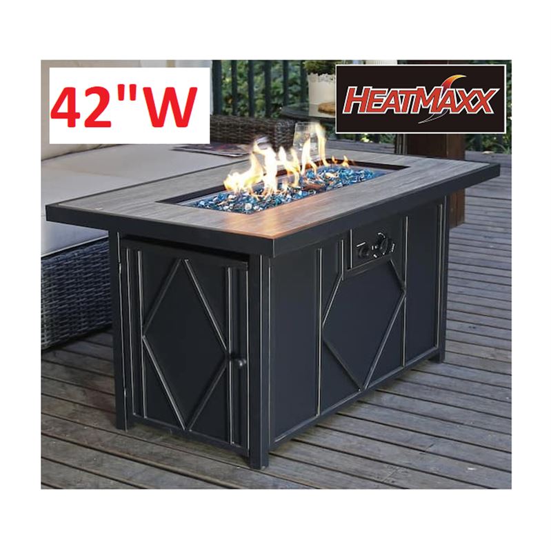 HEATMAXX 60,000BTU PROPANE FIRE PIT TABLE Maxx Liquidation