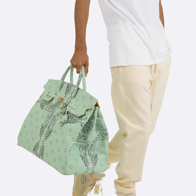 MNML BANDANA BIRKIN MEN'S WEEKEND BAG | Maxx Liquidation