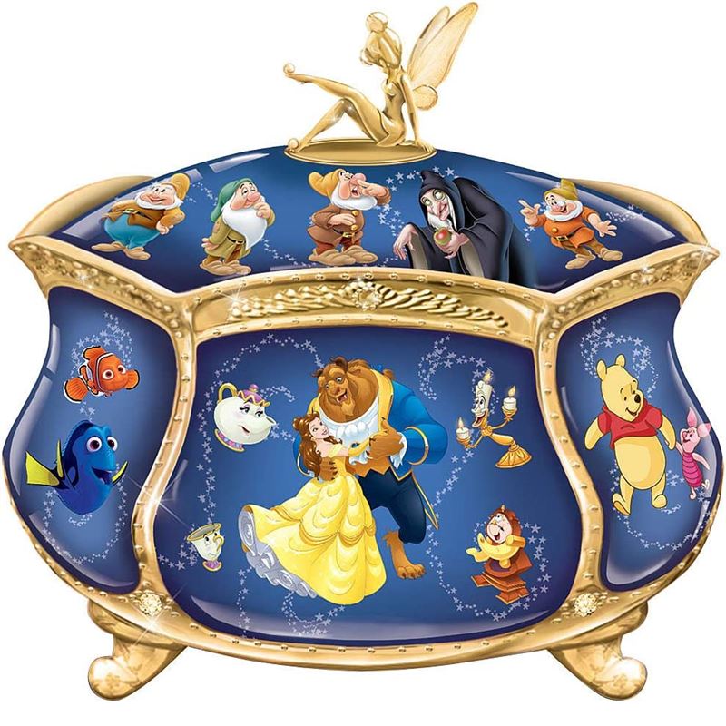 BRADFORD EXCHANGE DISNEY HEIRLOOM MUSIC BOX | Maxx Liquidation ...