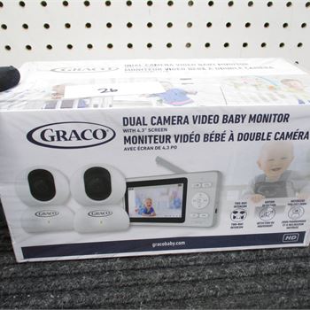 GRACO VIDEO BABY MONITOR CAMERA 4.3' SCREEN BRAND NEW