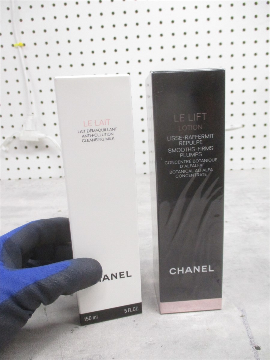 CHANEL CLEASING MILK + LE LIFT LOTION 150ML  Maxx Liquidation Marketplace  & Online Auctions