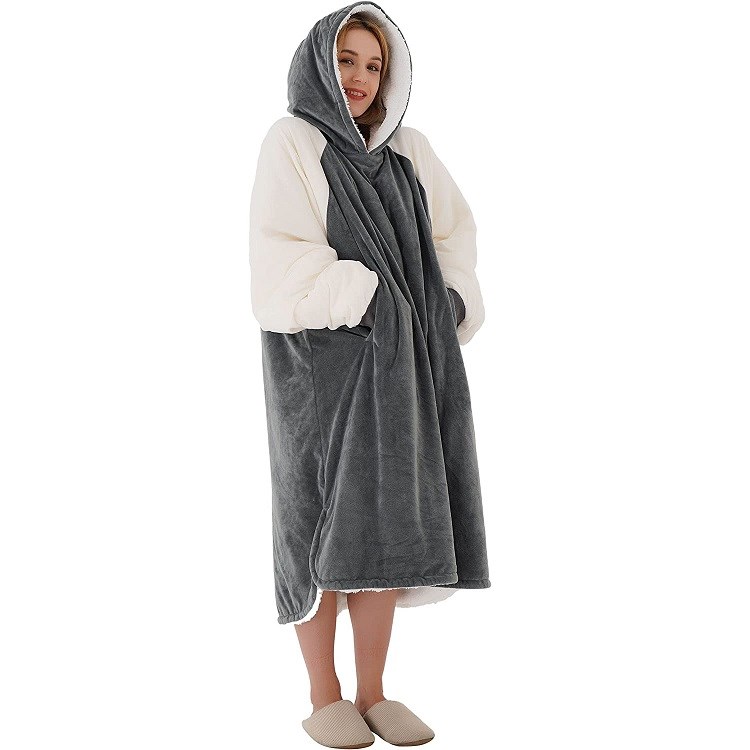 WINTHOME HOODIE WEARABLE BLANKET MED | Maxx Liquidation Marketplace ...