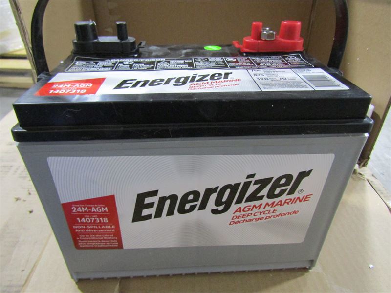 ENERGIZER 24M AGM MARINE BATTERY | Maxx Liquidation Marketplace ...