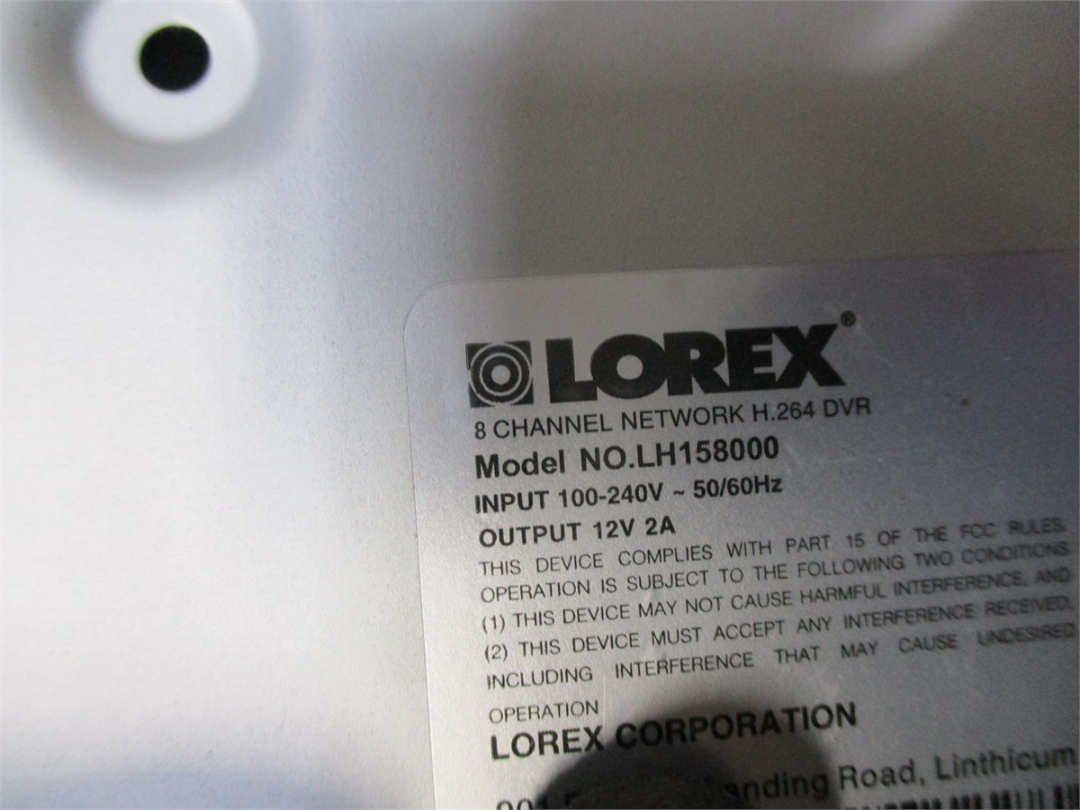 Lorex lh158000 best sale