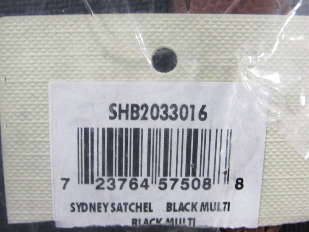 Fossil SHB2033016 Sydney Satchel Black Multi