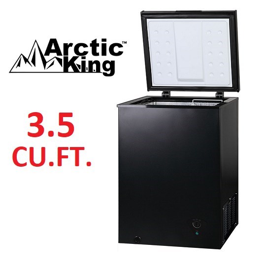 Arctic King 3.5 Cubic Foot Chest Freezer 