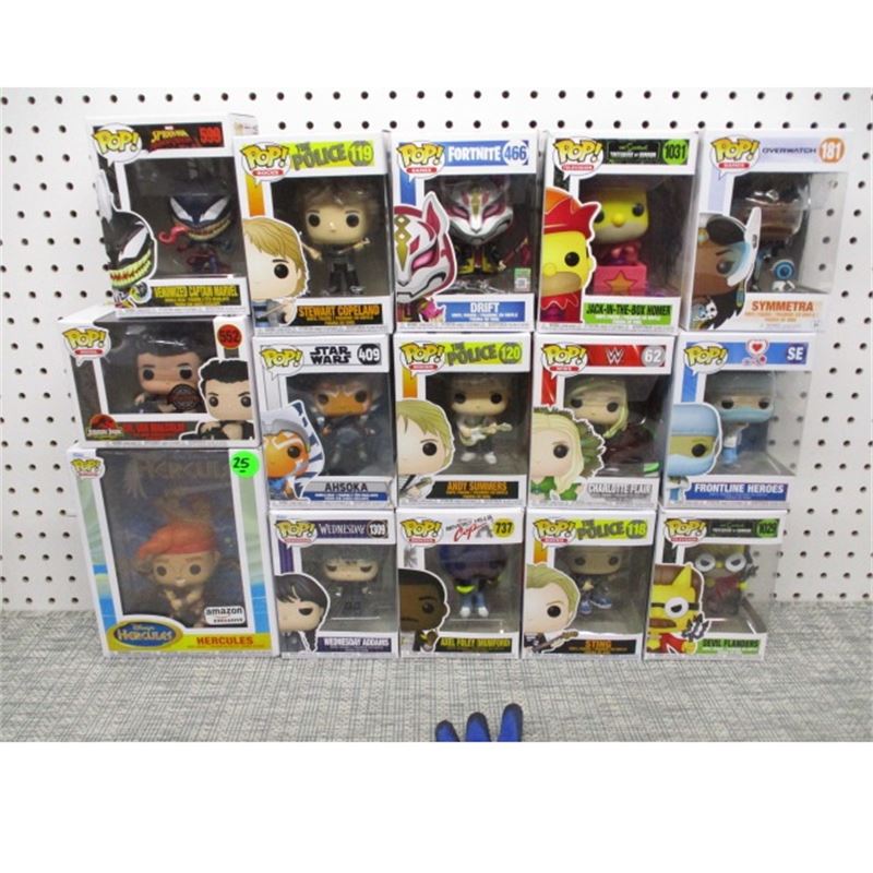 15 FUNKO POP! COLLECTIBLE ACTION FIGURES | Maxx Liquidation Marketplace ...