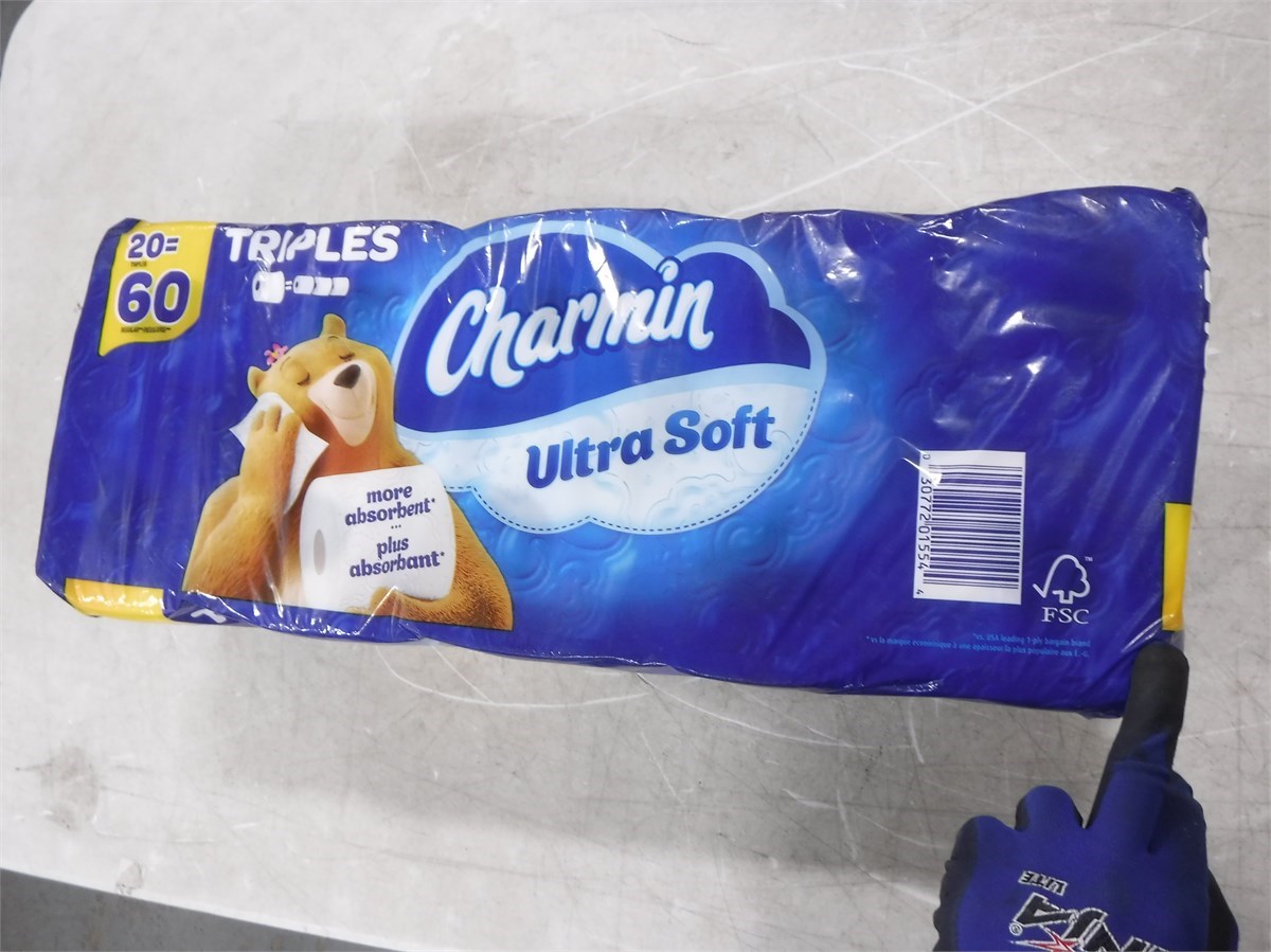 Charmin Ultra Soft Toilet Paper Jumbo Rolls, 30 x 200 Sheets