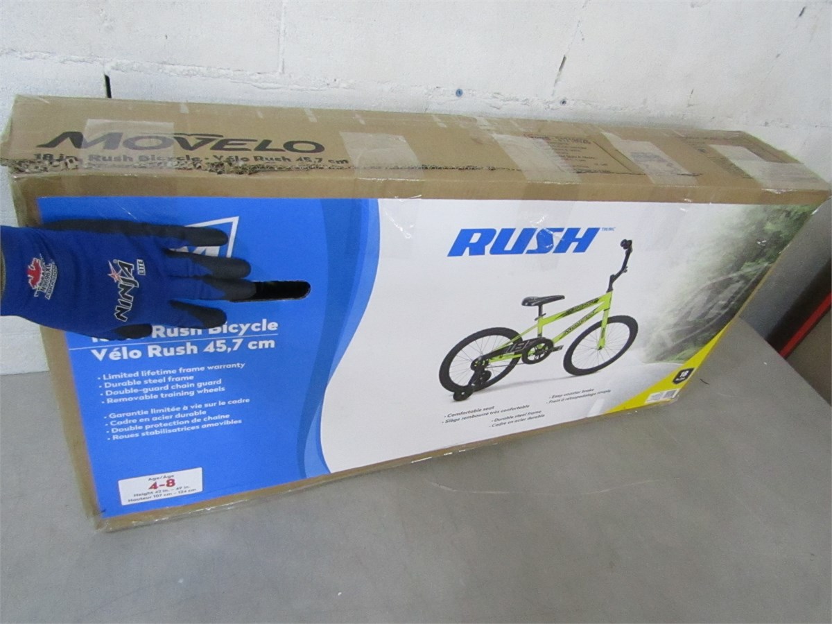 MOVELO RUSH 18 BOYS BIKE YELLOW Maxx Liquidation Marketplace