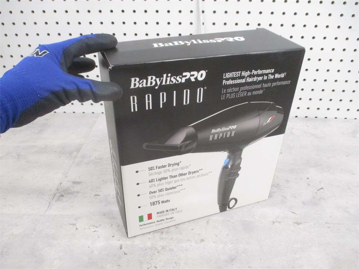 Babyliss Pro. Séchoir Haute Performance - Rapido