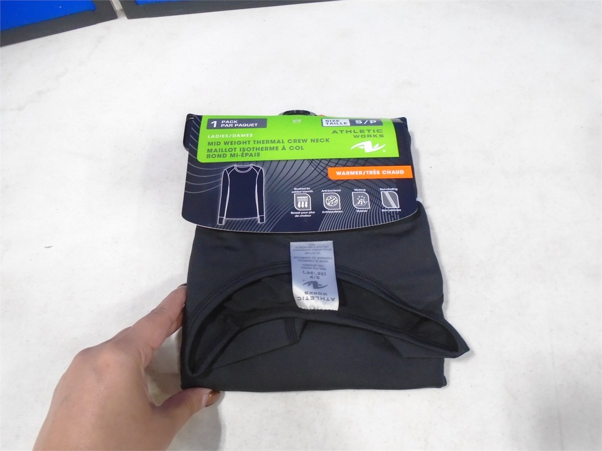 ATHLETIC WORKS THERMAL PANTS WOMEN'S SM  Maxx Liquidation Marketplace &  Online Auctions