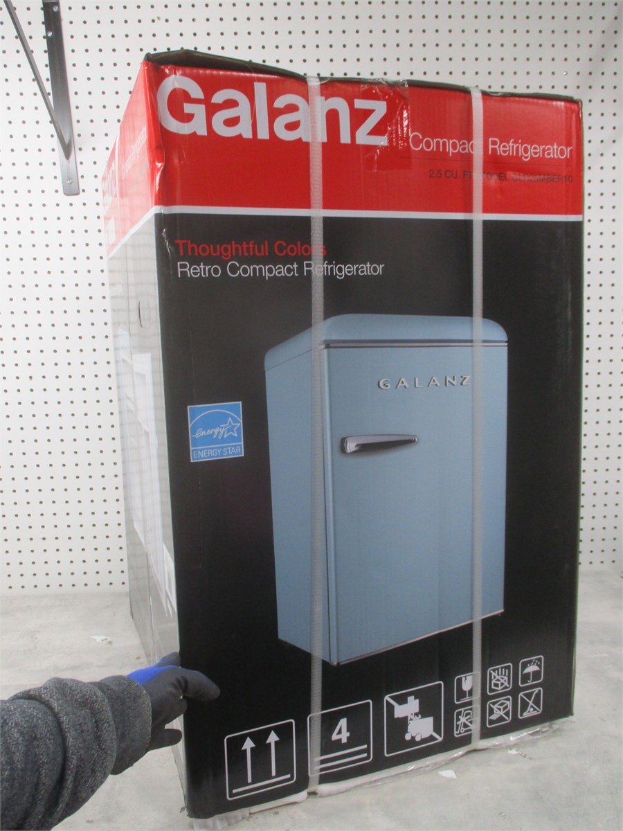 Galanz GLR25MBER10 retro-compact-refrigerator 2.5 Cu ft Blue