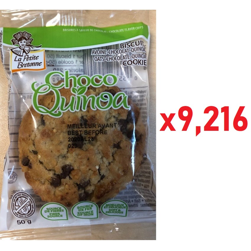 Fines brisures de chocolat belge BIO (Quinoa - 60% - 120g)