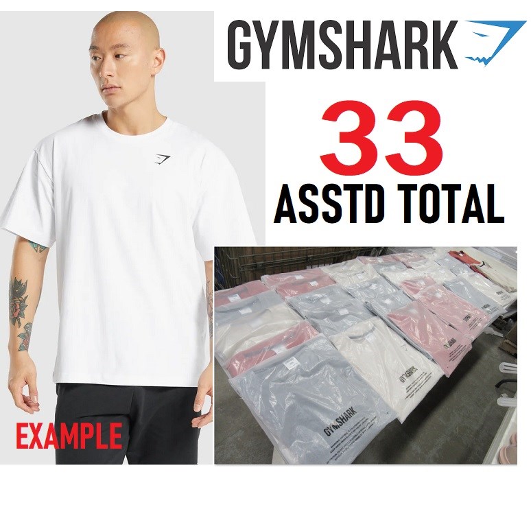 GYMSHARK Wholesale Liquidation Sportswear Pallet