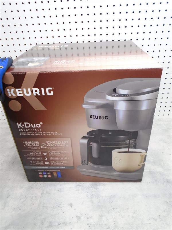 KEURIG KDUO ESSENTIALS COFFEE MAKER Maxx Liquidation Marketplace