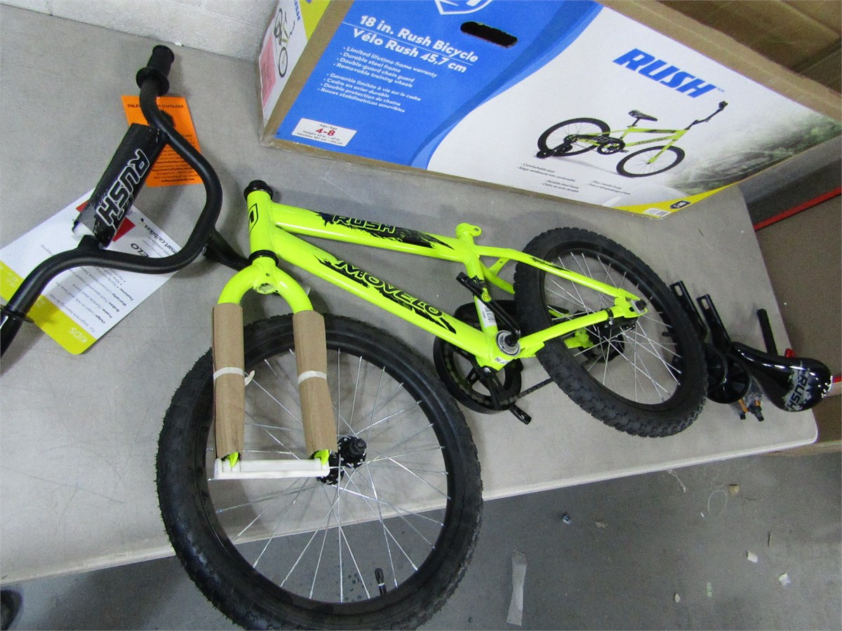 MOVELO RUSH 18 BOYS BIKE YELLOW Maxx Liquidation Marketplace