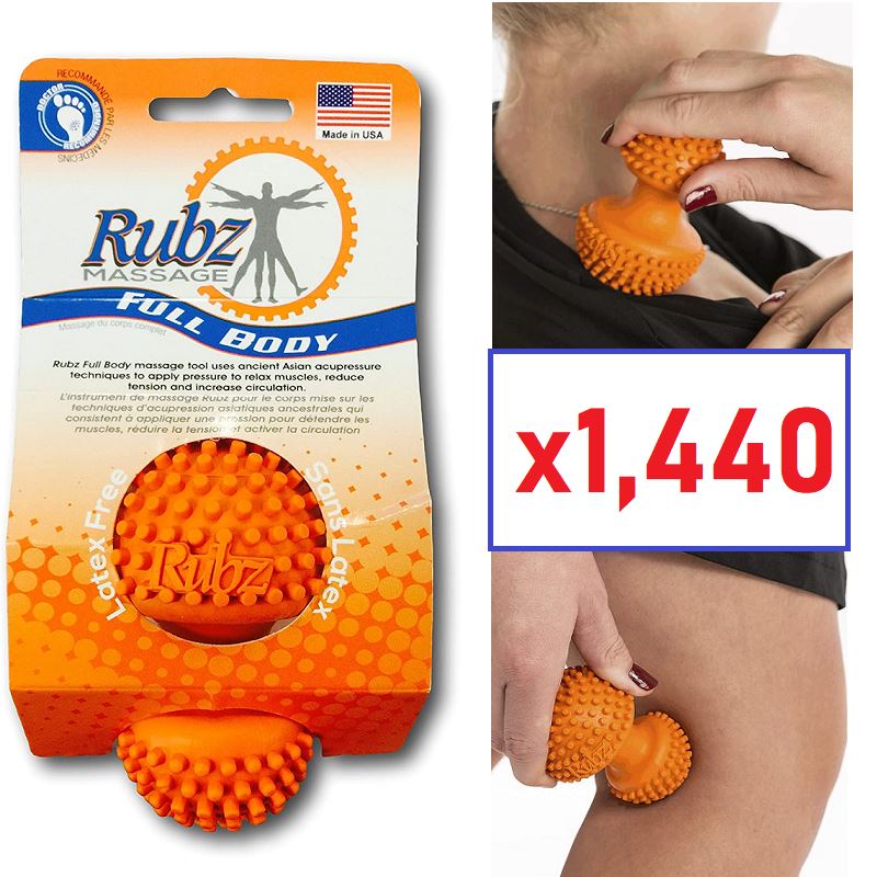 1440 Rubz Full Body Massage Tools Maxx Liquidation Marketplace And Online Auctions