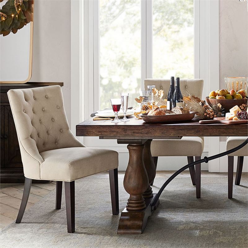 POTTERY BARN HAYES TUFTED DINING CHAIR | Maxx Liquidation Marketplace ...