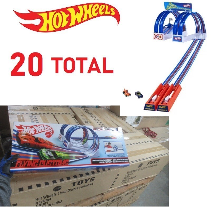 hot wheels flying customs corkscrew