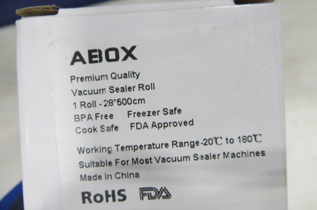 ABOX Vacuum Sealer Bag with Roll 11 x 197