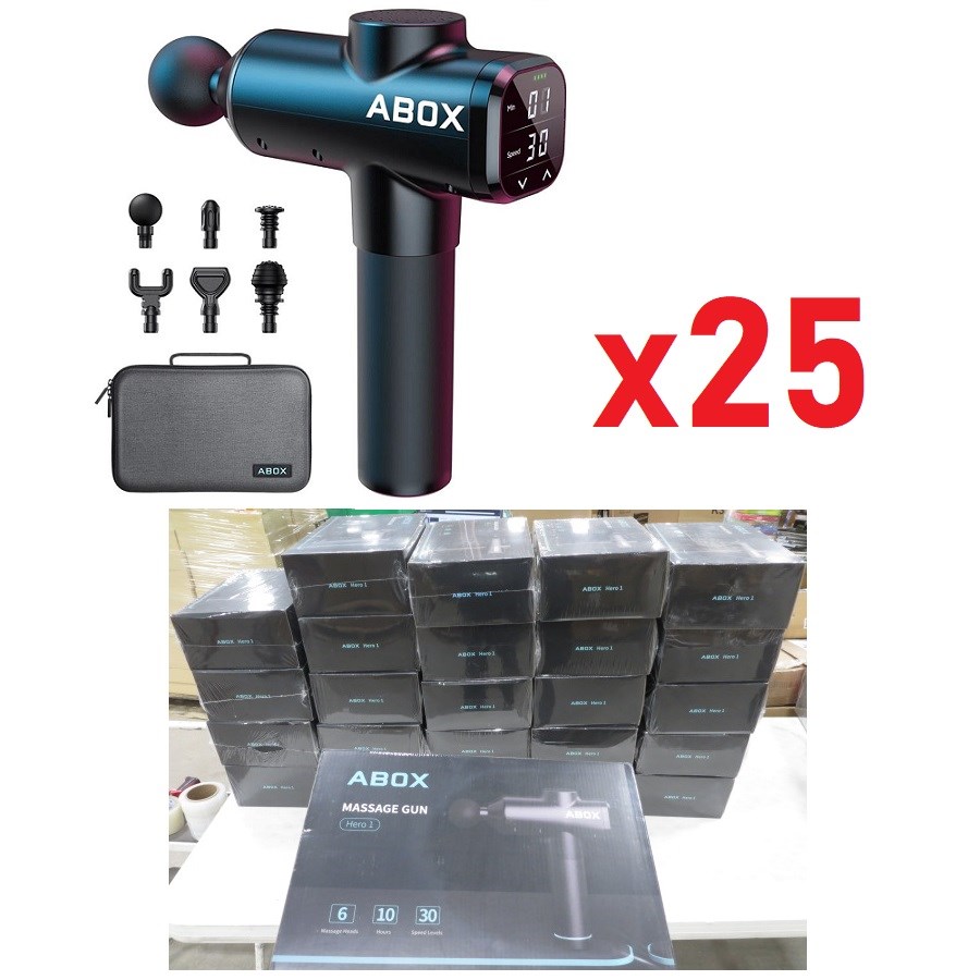 LOT OF 25 ABOX HERO 1 MASSAGE GUNS | Maxx Liquidation Marketplace ...