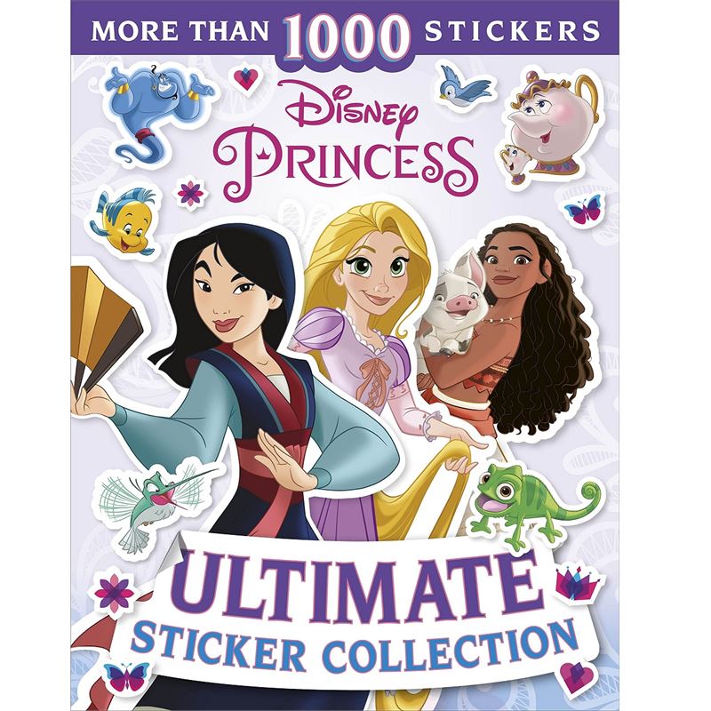 BOOK DISNEY PRINCESS ULTIMATE STICKER COLLECTION | Maxx Liquidation ...