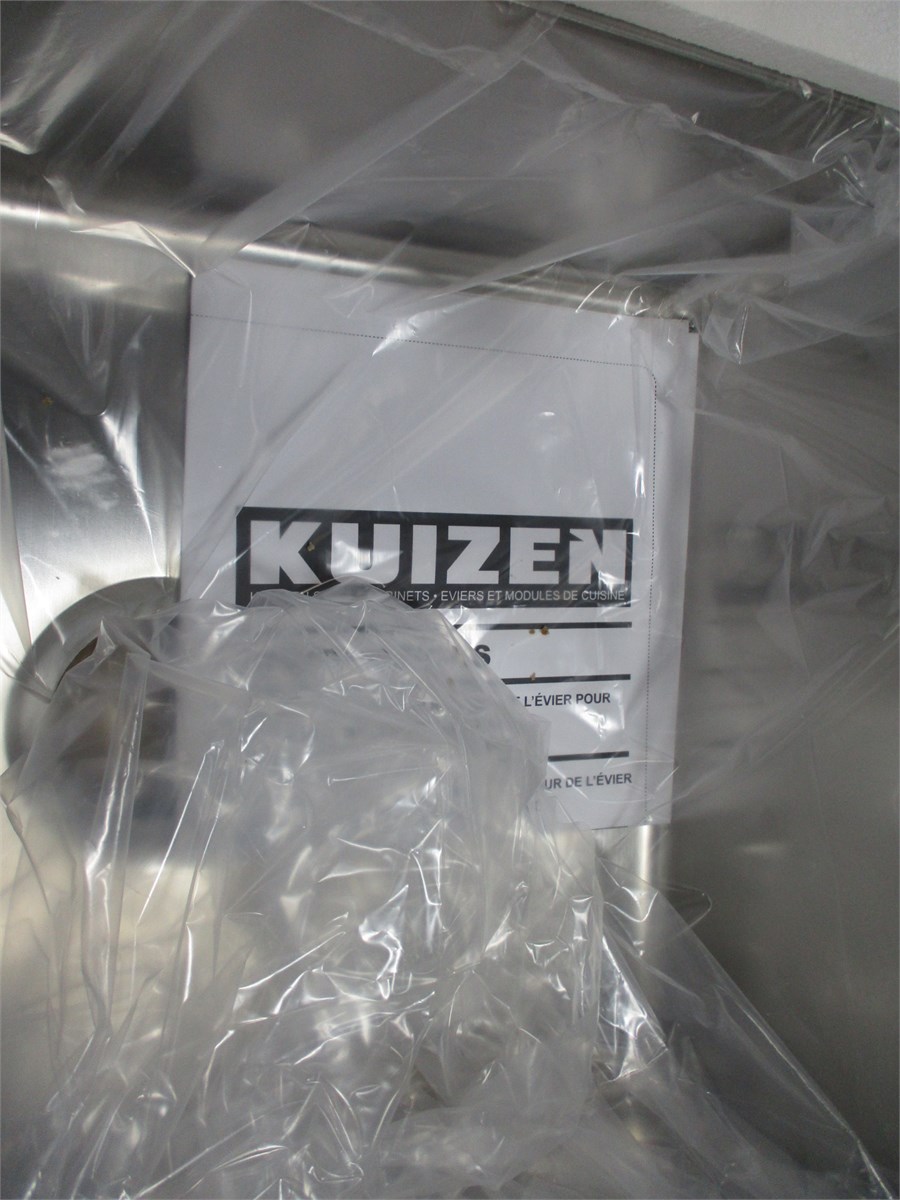 KUIZEN SINGLE TOPMOUNT KITCHEN SINK 20" X 20" Maxx Liquidation